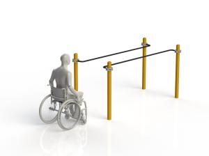 Купить Брусья параворкаут параллельные для колясочников WRK-D01_76mm в Углегорске 