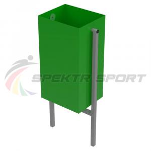 Купить Урна для мусора прямоугольная 370х250х650 мм в Углегорске 