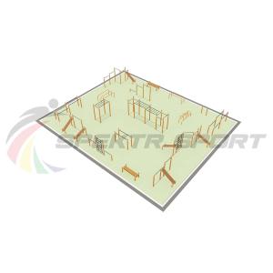 Купить Парковая площадка для Воркаут и WRK 3_76mm в Углегорске 