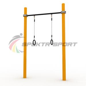 Купить Турник классический для занятий Воркаут с кольцами SP WRK-07 + Rings_76mm в Углегорске 