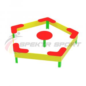 Купить Песочница со столиком и сиденьями в Углегорске 