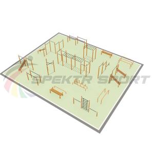 Купить Парковая площадка для Воркаут и WRK 5_76mm в Углегорске 
