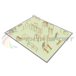 Купить Парковая площадка для Воркаут и WRK 4_76mm в Углегорске 