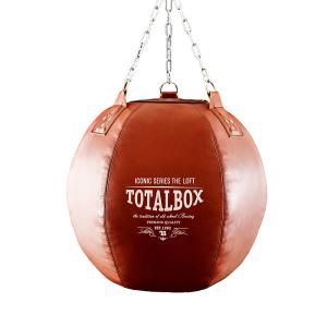 Купить Груша кожаная боксерская "LOFT Шар" Totalbox в Углегорске 