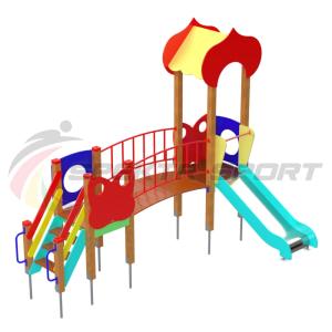 Купить Детский игровой комплекс Полянка ДИК 1603 в Углегорске 