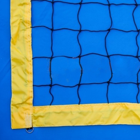 Купить Сетка для пляжного волейбола, обшитая с 4-х сторон, Д 2,2 мм в Углегорске 