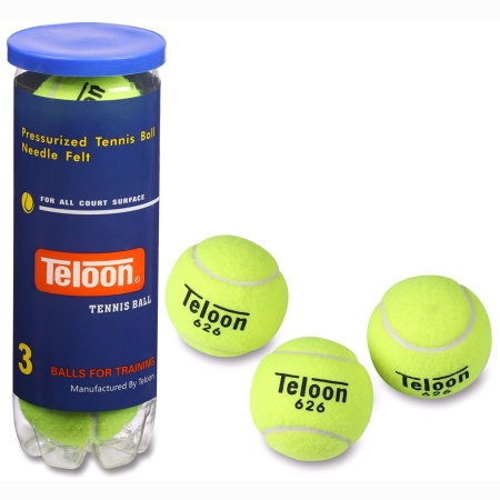 Купить Мяч для большого тенниса Teloon 626Т Р3  (3 шт) в Углегорске 