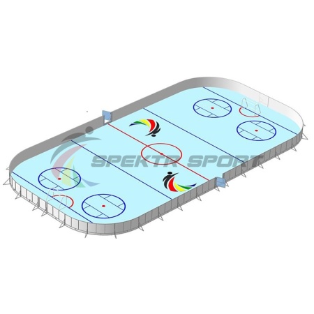 Купить Хоккейная коробка, борта фанера 12 мм, 30×15 в Углегорске 